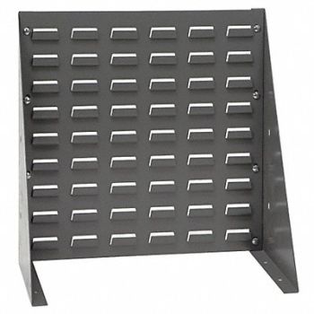 QUANTUM STORAGE SYSTEMS Louvrd Bnch Rk 1/4x20x18in LdCap 140lb, 33Z134