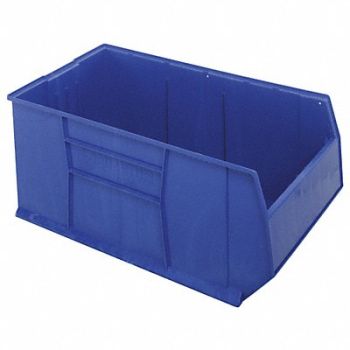 QUANTUM STORAGE SYSTEMS G7024 Bin Blue Polypropylene 17 1/2 in, 33Z283