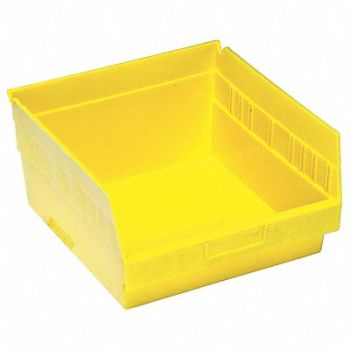 QUANTUM STORAGE SYSTEMS G7034 Shelf Bin Yellow Polypropylene 8 in, 33Z312