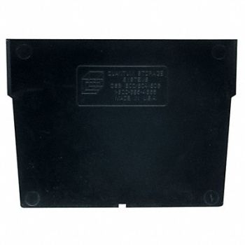 QUANTUM STORAGE SYSTEMS Divider 5 1/2 in Black 50 PK50, 33Z351