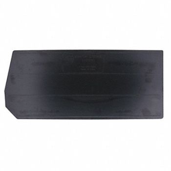 QUANTUM STORAGE SYSTEMS Divider 8 7/8 in Black 4, 33Z359
