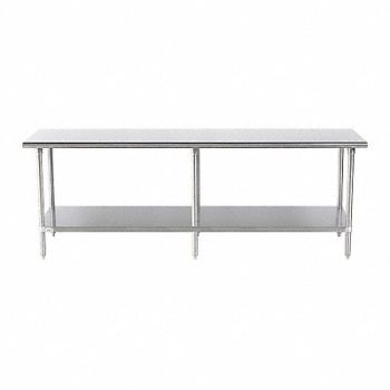 ADVANCE TABCO Rolled Edge Top Work Table, 33Z649
