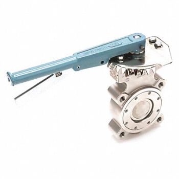 WKM DYNACENTRIC Butterfly Valve Stainless Steel 12 In, 33Z832