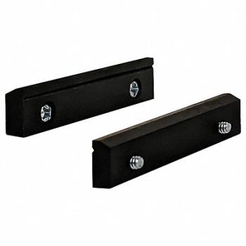 PANAVISE Replace.GroovedJaws Nylon Incl.2 Screws, 40N550