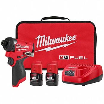 MILWAUKEE Impact Driver Kit 1/4, 794JK0