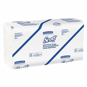 KIMBERLY-CLARK PROFESSIONAL Paper Towel Sheets White 175 PK25, 348GZ1