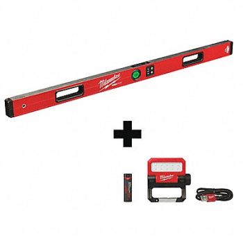 MILWAUKEE Digital Level 4V Lithium Battery 48 L, 349AK2