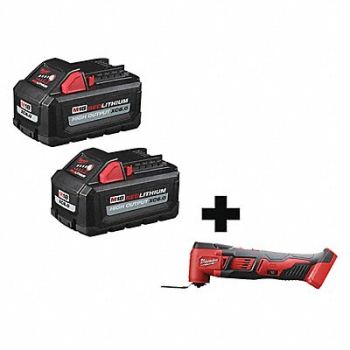 MILWAUKEE Oscillating Tool 18V Battery Included, 349VH1