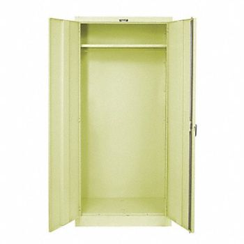 HALLOWELL K3931 Storage Cabinet 78 x48 x24 Tan 1Shlv, 34A339