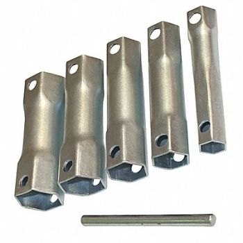 GRAINGER APPROVED Socket Set 5 Piece Tub Valve, 34A498