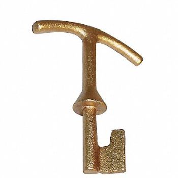 GRAINGER APPROVED Water Meter Key Box 6 in, 34A513