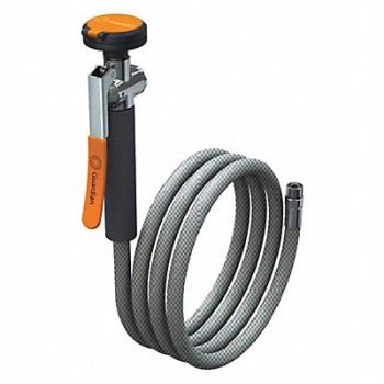 GUARDIAN EQUIPMENT Unmounted Drench Hose Unit Gray, 34A766