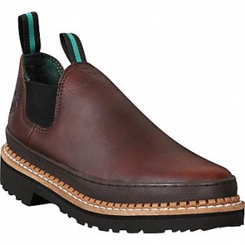 GEORGIA BOOT Loafer Shoe 9 Wide Brown Steel PR, 34AL31