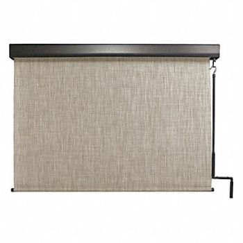 KEYSTONE FABRICS H9765 Exterior Sun Shade Caribbean 48in W Pole, 34AM85