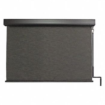 KEYSTONE FABRICS H9765 Exterior Sun Shade Kona 48 in W Pole, 34AM86