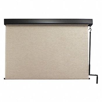 KEYSTONE FABRICS H9767 Exterior Sun Shade Maui 96 in W Pole, 34AM91
