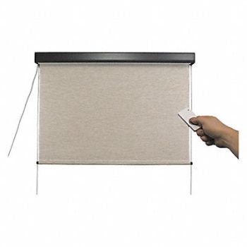 KEYSTONE FABRICS H9761 Exterior Sun Shade Maui 48 in W Motor, 34AM99