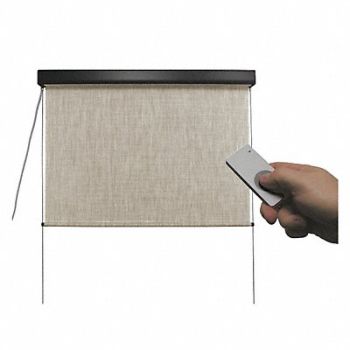 KEYSTONE FABRICS H9761 Exterior Sun Shade Caribbean 48inW Motor, 34AN02