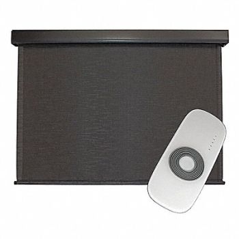KEYSTONE FABRICS H9761 Exterior Sun Shade Kona 48 in W Motor, 34AN03