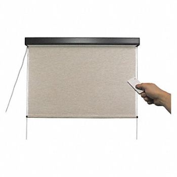 KEYSTONE FABRICS H9762 Exterior Sun Shade Maui 72 in W Motor, 34AN04