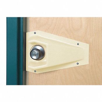 PAWLING CORP Door Knob Protector PVC Ivory 11-1/4in.L, 34AT29