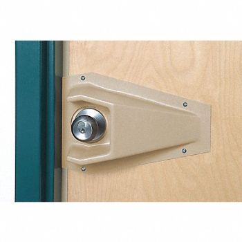 PAWLING CORP Door Knob Protector PVC Tan 11-1/4in.L, 34AT30