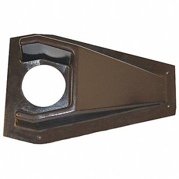 PAWLING CORP Door Knob Protector PVC Brown 11-1/4in.L, 34AT31