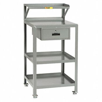 LITTLE GIANT Open 49 x36 x24 Gray NonMbl, 34AV07