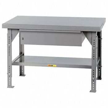 LITTLE GIANT Workbench Steel 84 W 42 D, 34AW10