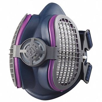 MILLER ELECTRIC Half Mask Respirator Kit S/M Purple, 34C395