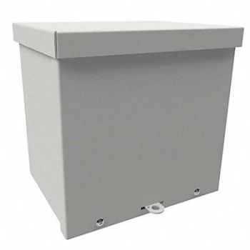 WIEGMANN Enclosure Mtlc 12In.Hx 10In.Wx4In.D, 6C726