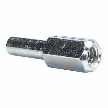 MERIT Threaded Shank Adapter 1/4 in Shank, 34CC49