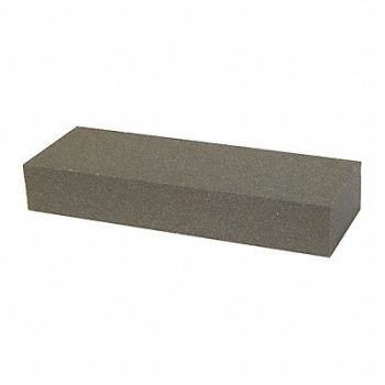 NORTON Benchstone Al Ox Coar 4inL x 1inWx1/4inH, 34CC96