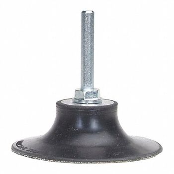 NORTON Quick Change Disc Backup Pad 2 in Dia, 34CD24