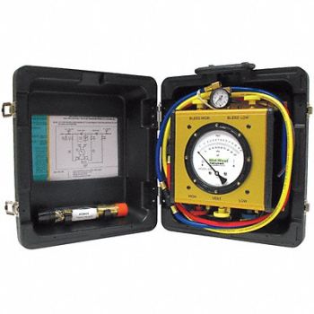 MIDWEST INSTRUMENT Backflow Preventer Test Kit Model 830, 34CU33