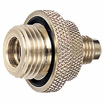 MIDWEST INSTRUMENT Backflow Quick Connect 1/2in NPT x 1/4in, 34CU37