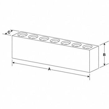 MITEE-BITE PRODUCTS INC Vise Jaw Set, 34CW85