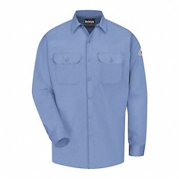 VF IMAGEWEAR FR Long Sleeve Shirt Button Lt Blue 3XL, 34D026