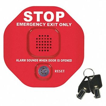 SAFETY TECHNOLOGY INTERNATIONAL Exit Door Alarm Horn Siren 105dB, 34D117