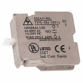SAFETY TECHNOLOGY INTERNATIONAL N/O Contact 1-1/2 L 1-1/4 H 21/32 W, 34D312