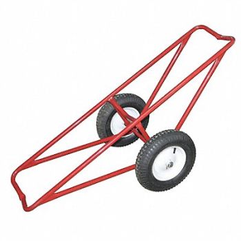 GRAINGER APPROVED Carpet Dolly Cap 500 Lb 16 In Wheels, 34D662