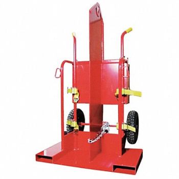 DAYTON Cylinder Hand Truck 500lb 66 x40 x9-1/2, 34D682