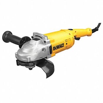 DEWALT Angle Grinder 15 A Rat Tail 12.1 lb, 34D746