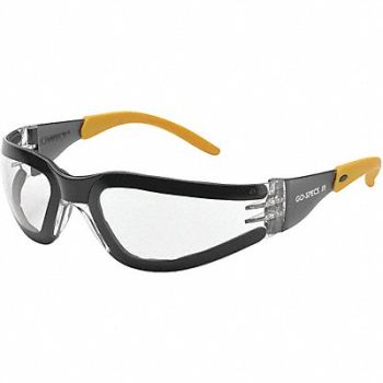 ELVEX Safety Glasses Clear, 34DC31