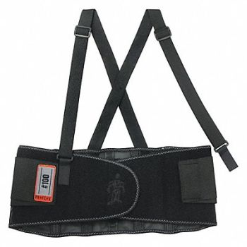 PROFLEX BY ERGODYNE Back Support XL 8inW Black, 34DW04