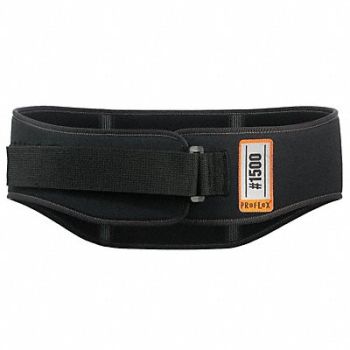 PROFLEX BY ERGODYNE Back Support XL 7-3/4inW Black, 34DW07