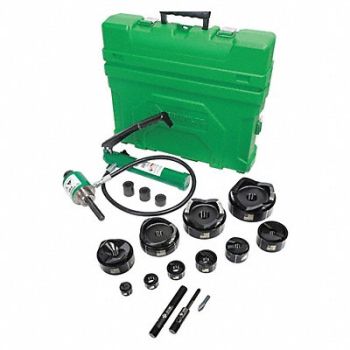 GREENLEE Punch Set Hyd Driver, 34E745