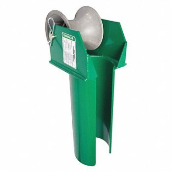 GREENLEE Cable Puller Sheave Al 5 6 500 lb Cap., 34E844