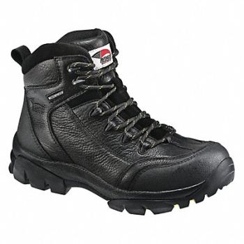 AVENGER SAFETY FOOTWEAR 6 Work Boot 10-1/2 W Black Composite PR, 34EM18