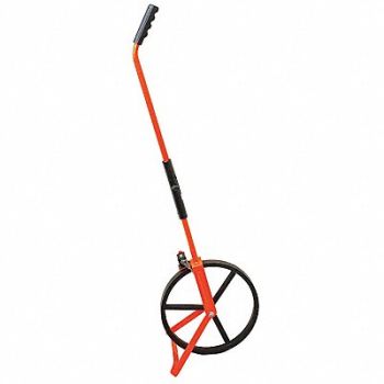ROLATAPE Measuring Wheel 3 ft 11-1/2 Dia Orange, 34F786